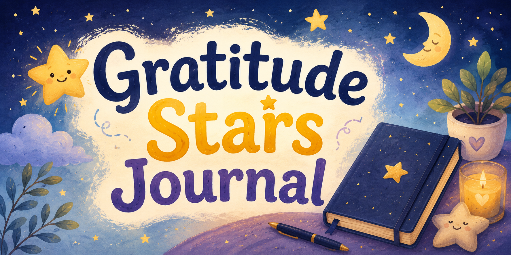 Gratitude Stars Journal cover